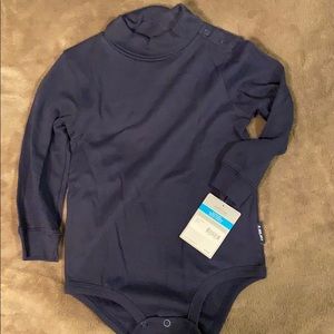 NWT Turtleneck cotton onesie